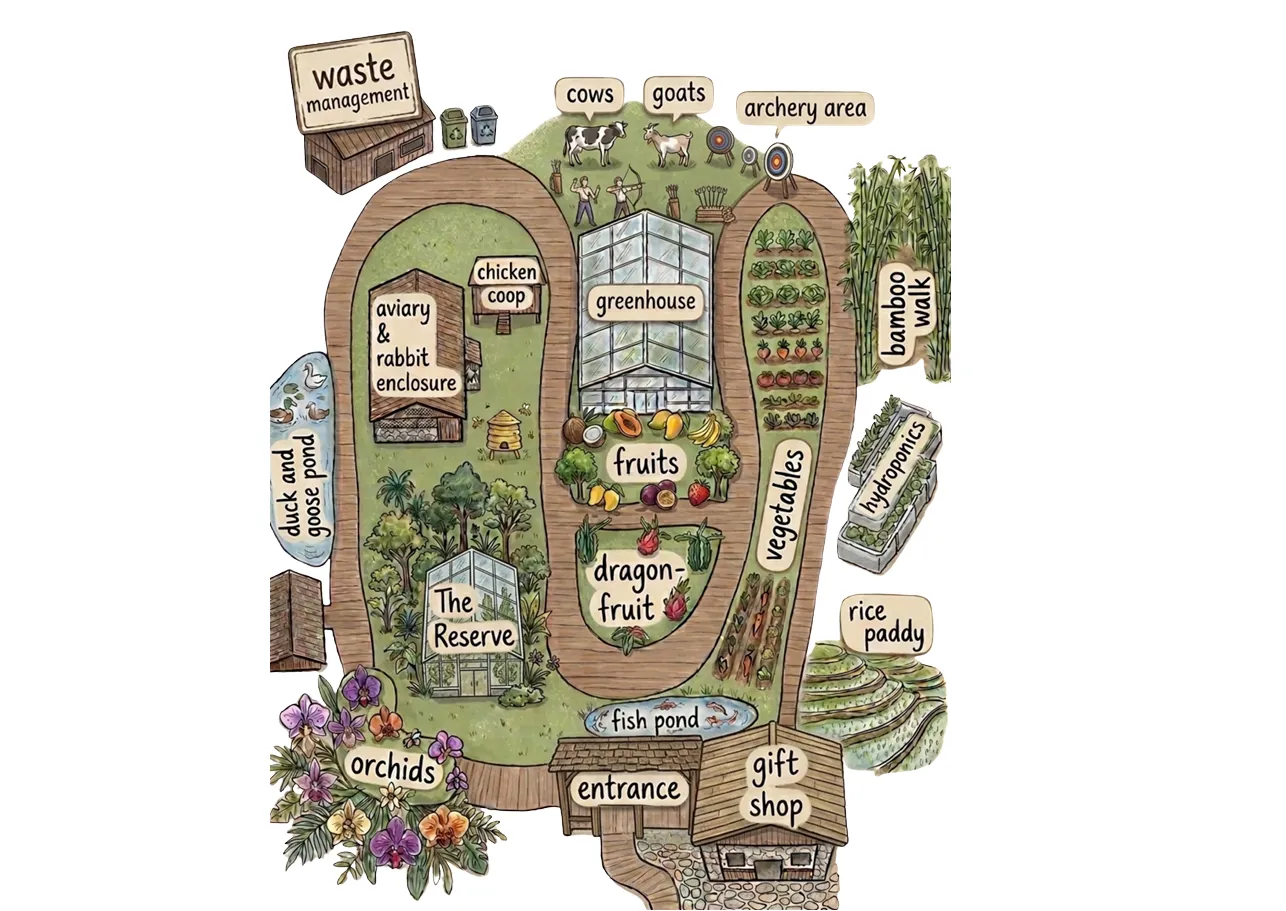 Adventure Farm Map